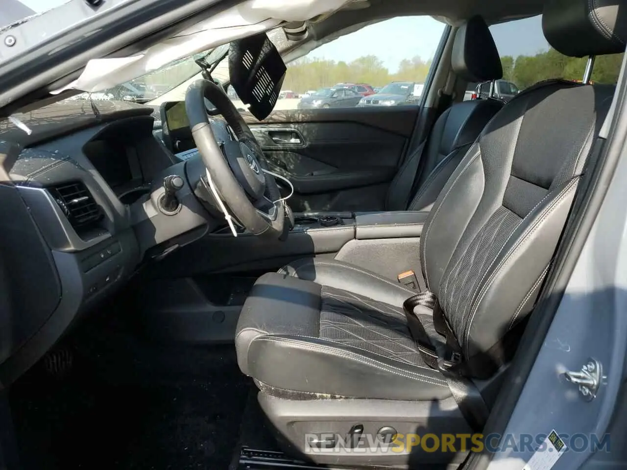 7 Photograph of a damaged car JN8BT3DD8NW271637 NISSAN ROGUE 2022