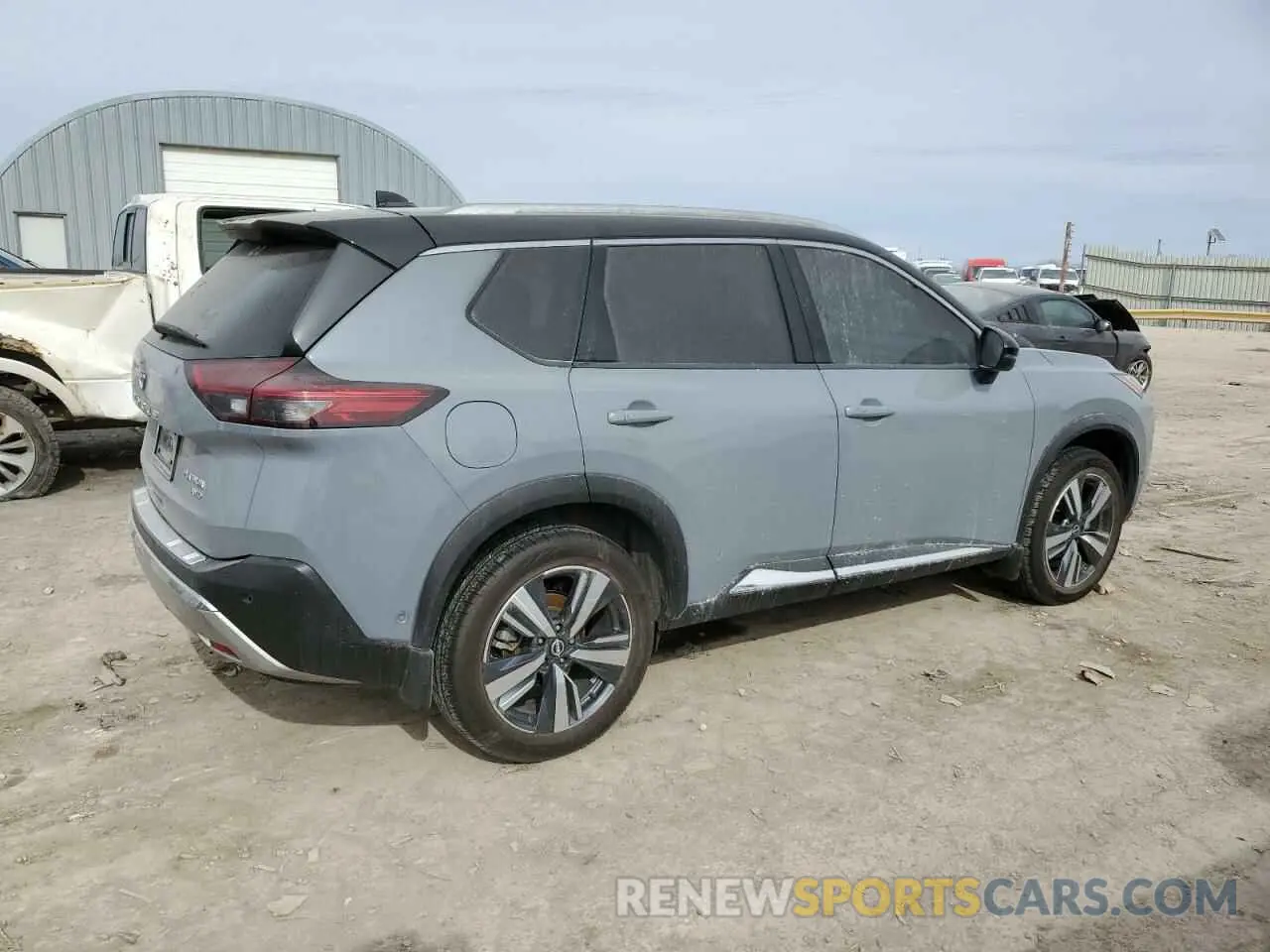 3 Photograph of a damaged car JN8BT3DDXNW277682 NISSAN ROGUE 2022