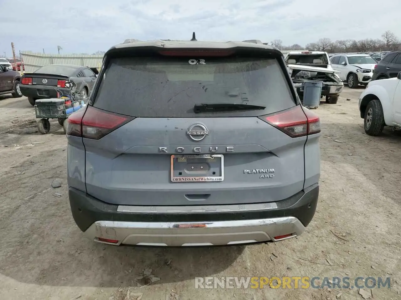 6 Photograph of a damaged car JN8BT3DDXNW277682 NISSAN ROGUE 2022