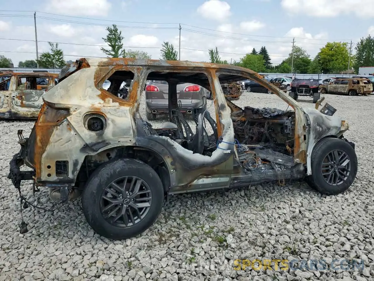 3 Photograph of a damaged car 5N1AT3AAXPC687660 NISSAN ROGUE 2023