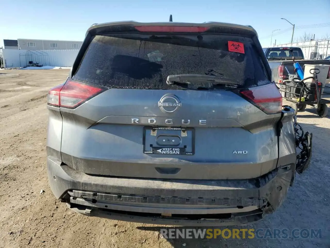 6 Photograph of a damaged car 5N1AT3AB2PC787678 NISSAN ROGUE 2023
