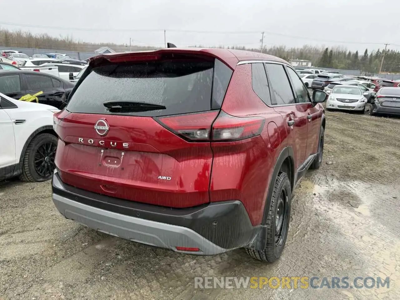3 Photograph of a damaged car 5N1AT3AB8PC862965 NISSAN ROGUE 2023