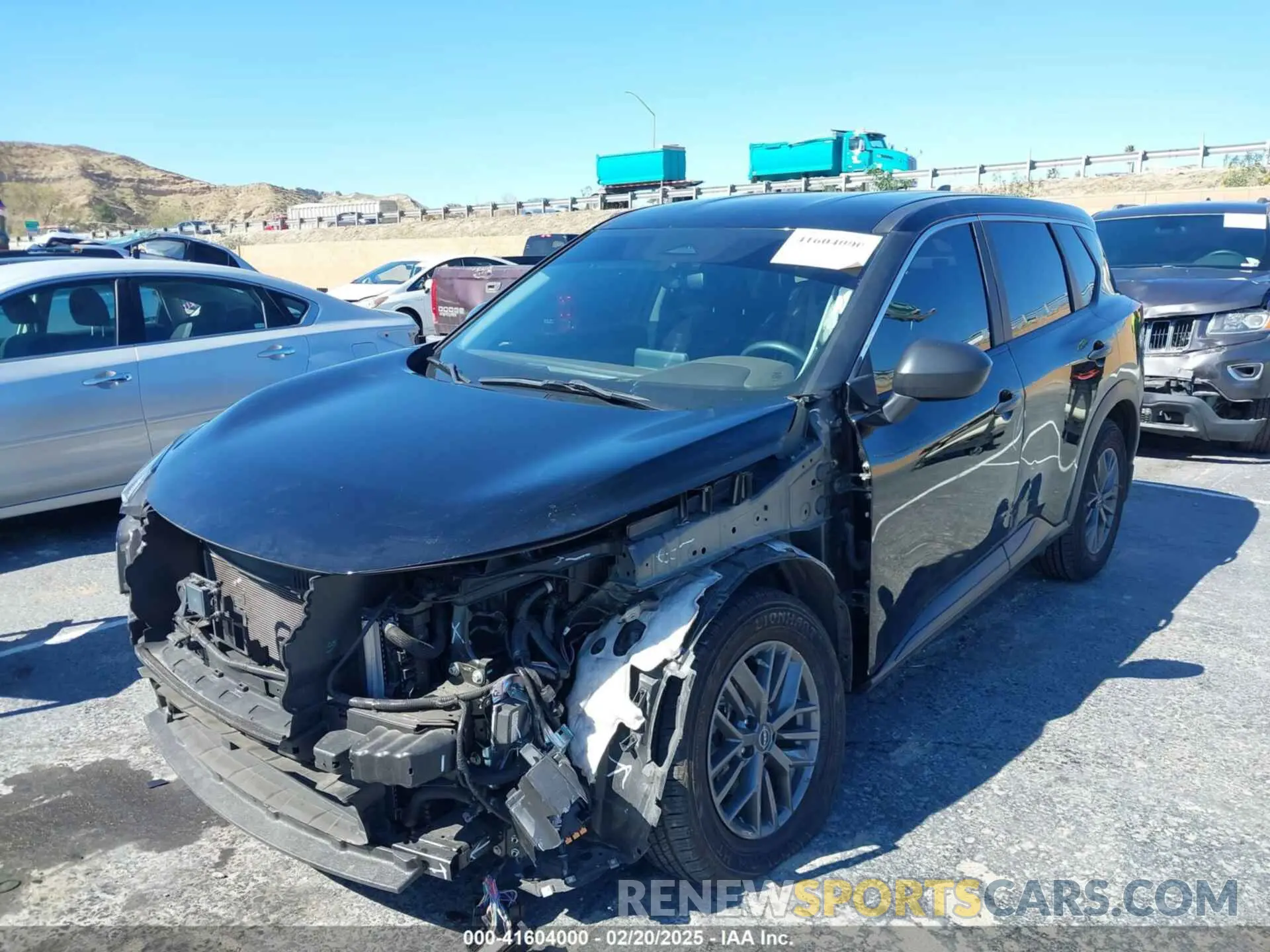 2 Photograph of a damaged car 5N1BT3AA0PC916366 NISSAN ROGUE 2023