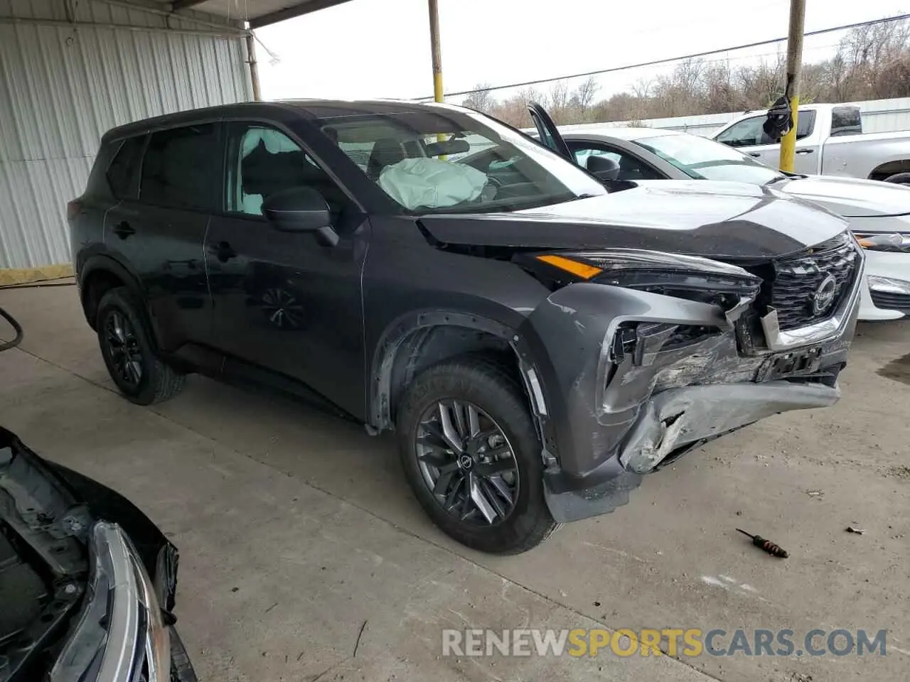 4 Photograph of a damaged car 5N1BT3AA1PC875603 NISSAN ROGUE 2023