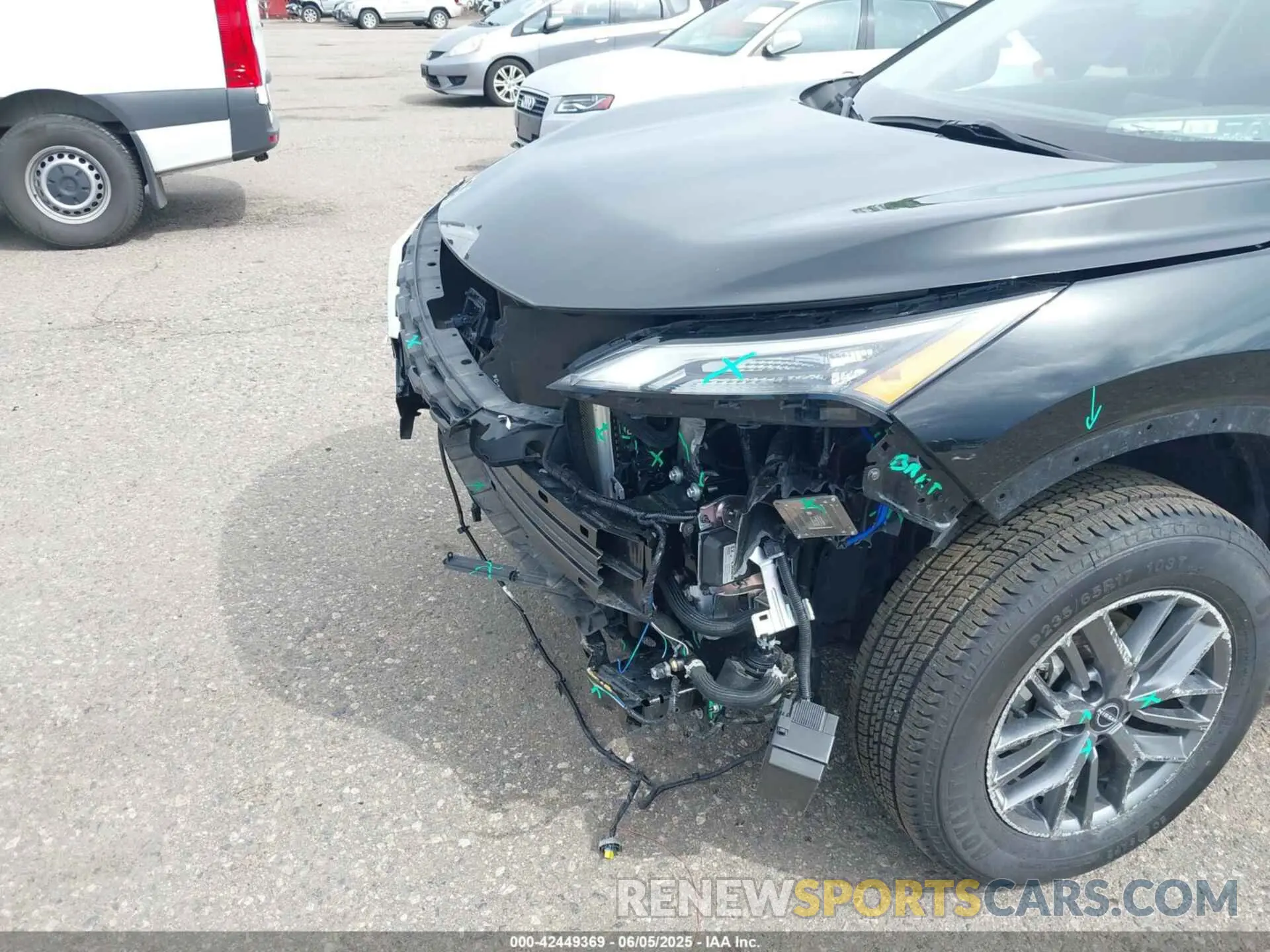 6 Photograph of a damaged car 5N1BT3AA1PC899142 NISSAN ROGUE 2023