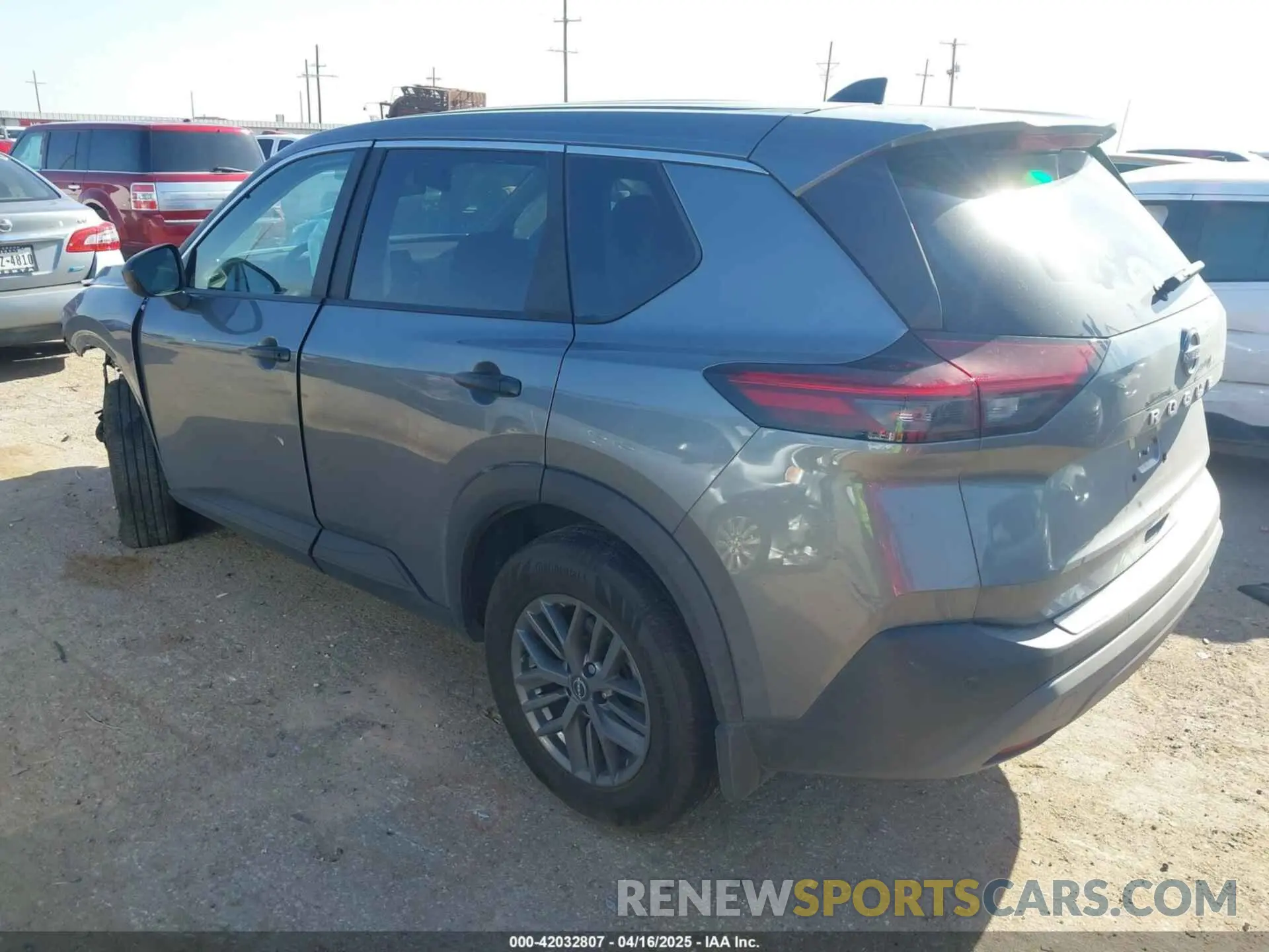 3 Photograph of a damaged car 5N1BT3AA2PC763702 NISSAN ROGUE 2023