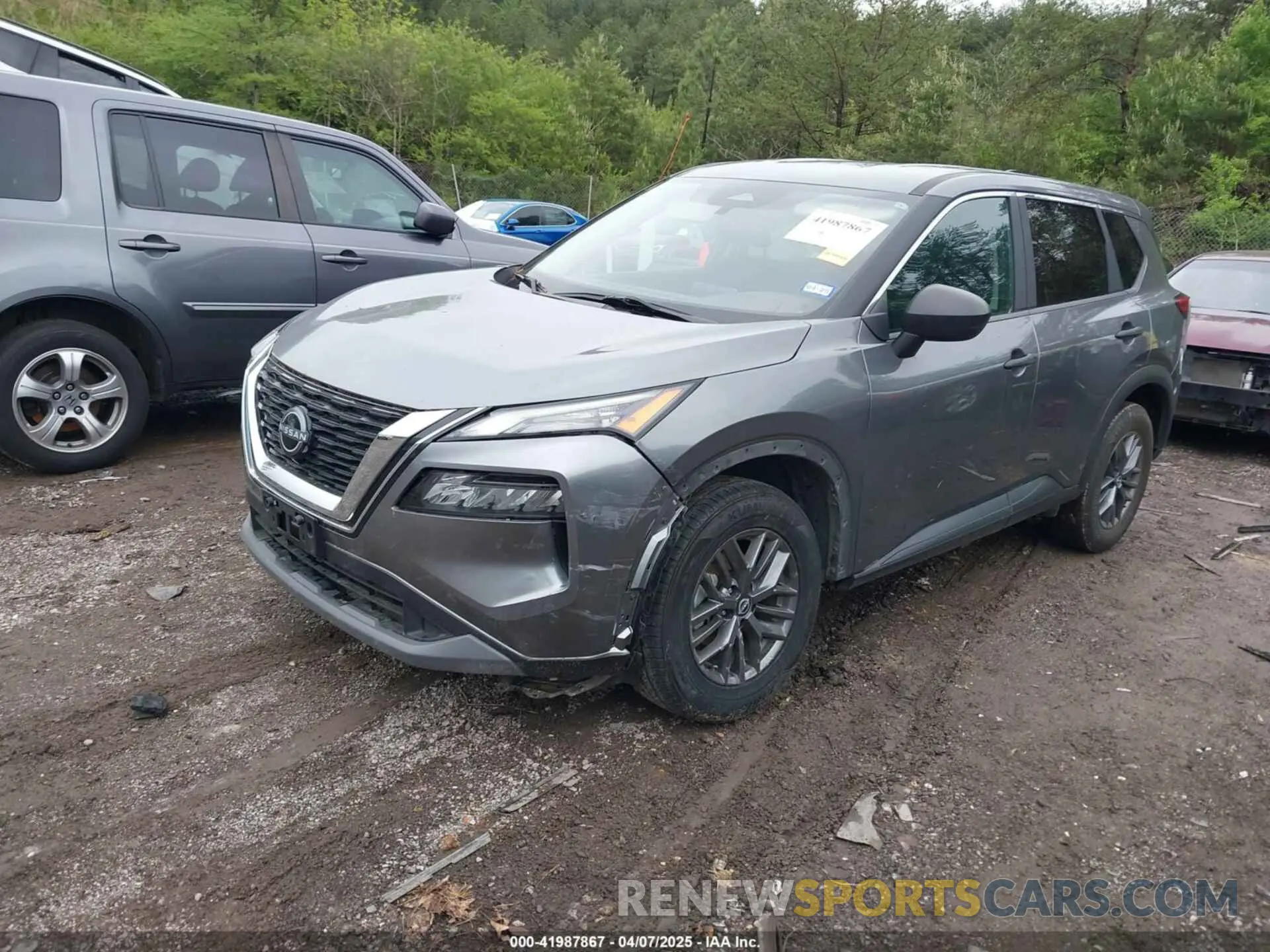 2 Photograph of a damaged car 5N1BT3AA3PC823714 NISSAN ROGUE 2023