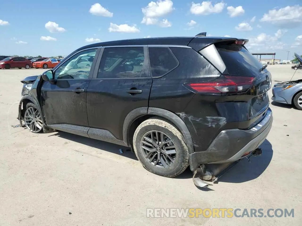 2 Photograph of a damaged car 5N1BT3AA4PC804573 NISSAN ROGUE 2023