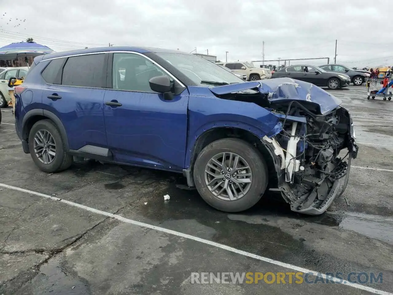 4 Photograph of a damaged car 5N1BT3AA5PC766822 NISSAN ROGUE 2023