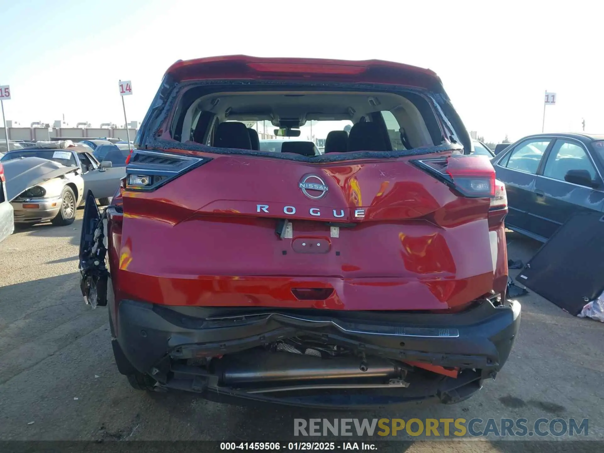16 Photograph of a damaged car 5N1BT3AA6PC781815 NISSAN ROGUE 2023