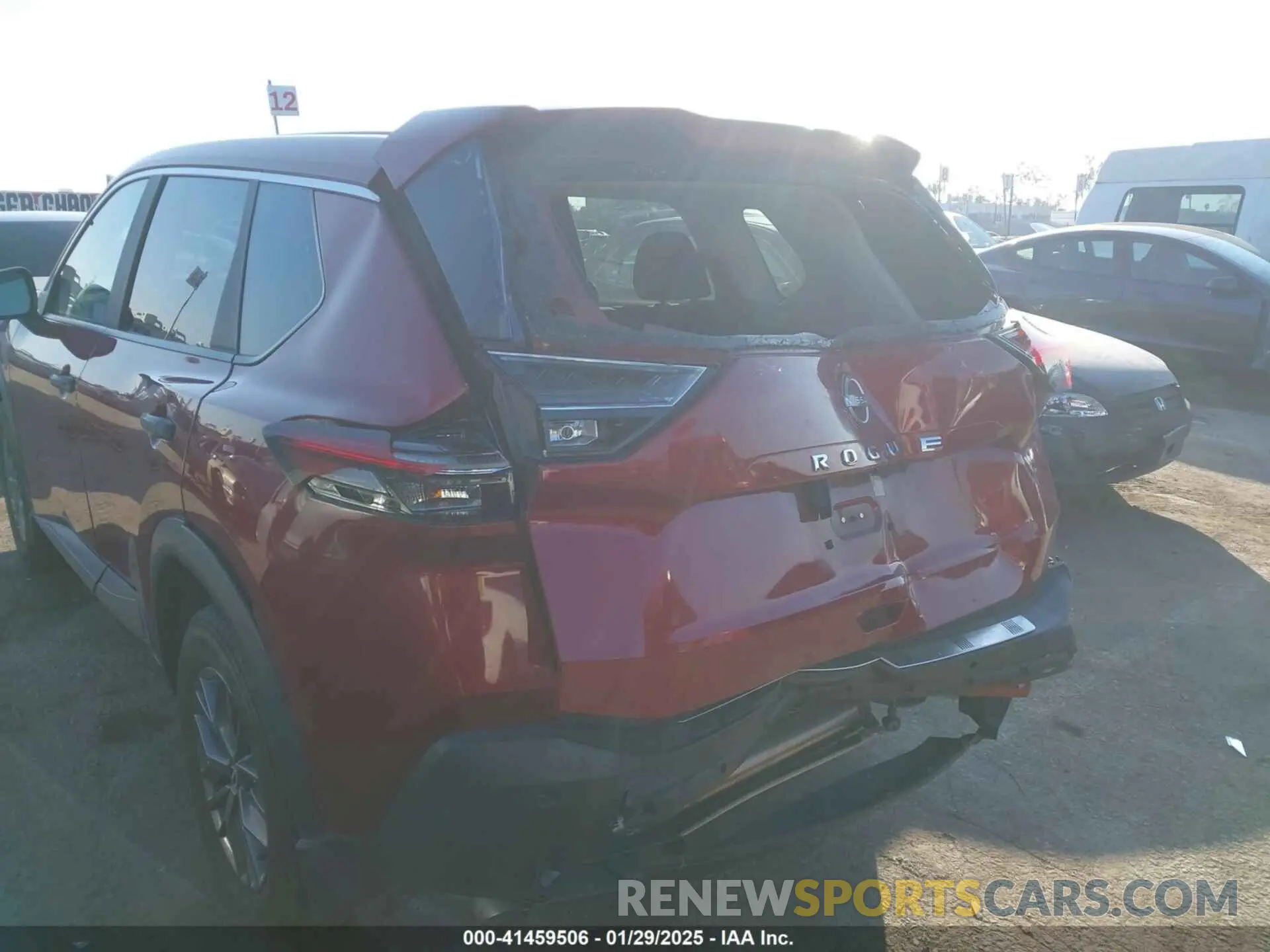17 Photograph of a damaged car 5N1BT3AA6PC781815 NISSAN ROGUE 2023