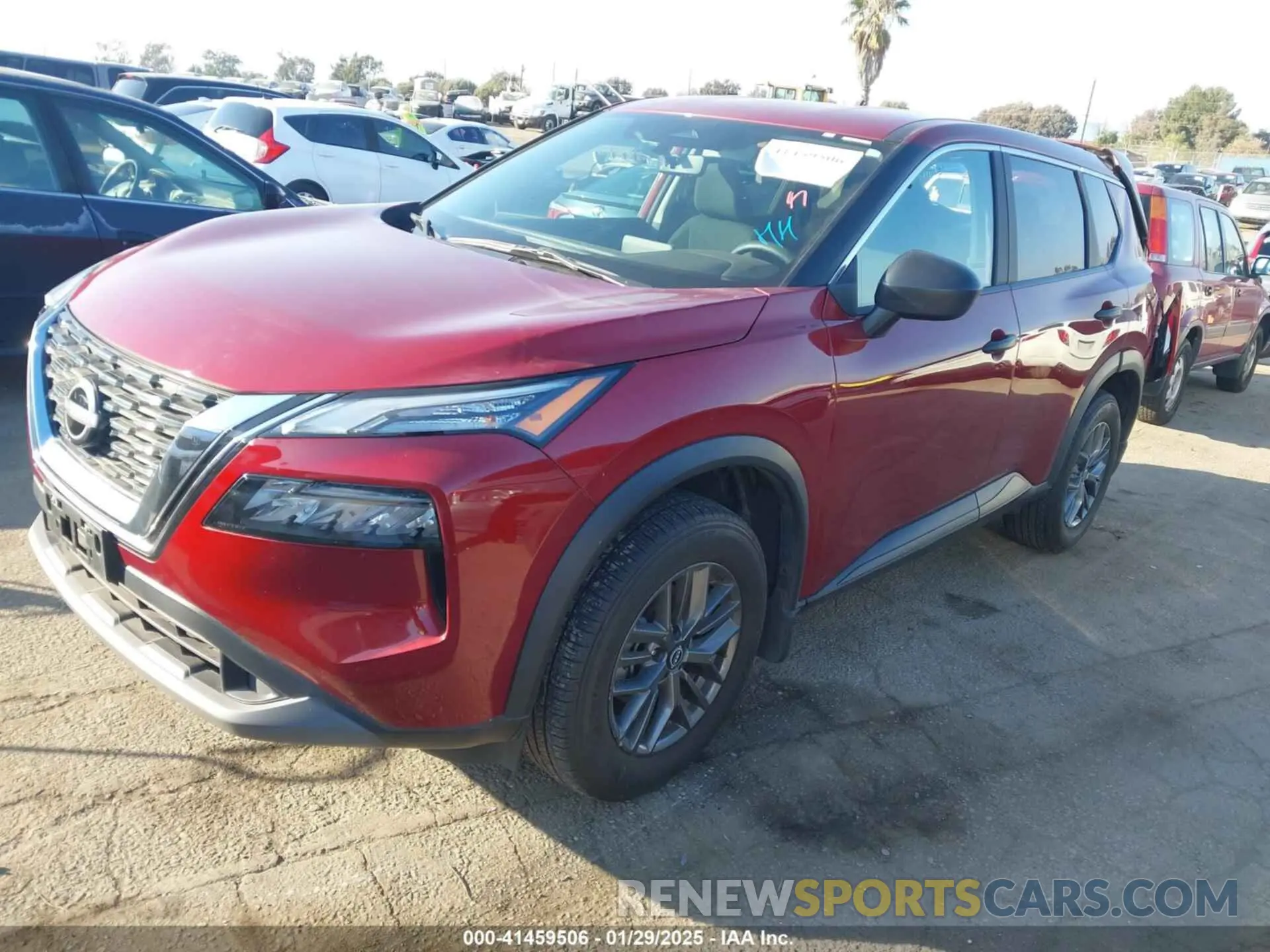 2 Photograph of a damaged car 5N1BT3AA6PC781815 NISSAN ROGUE 2023