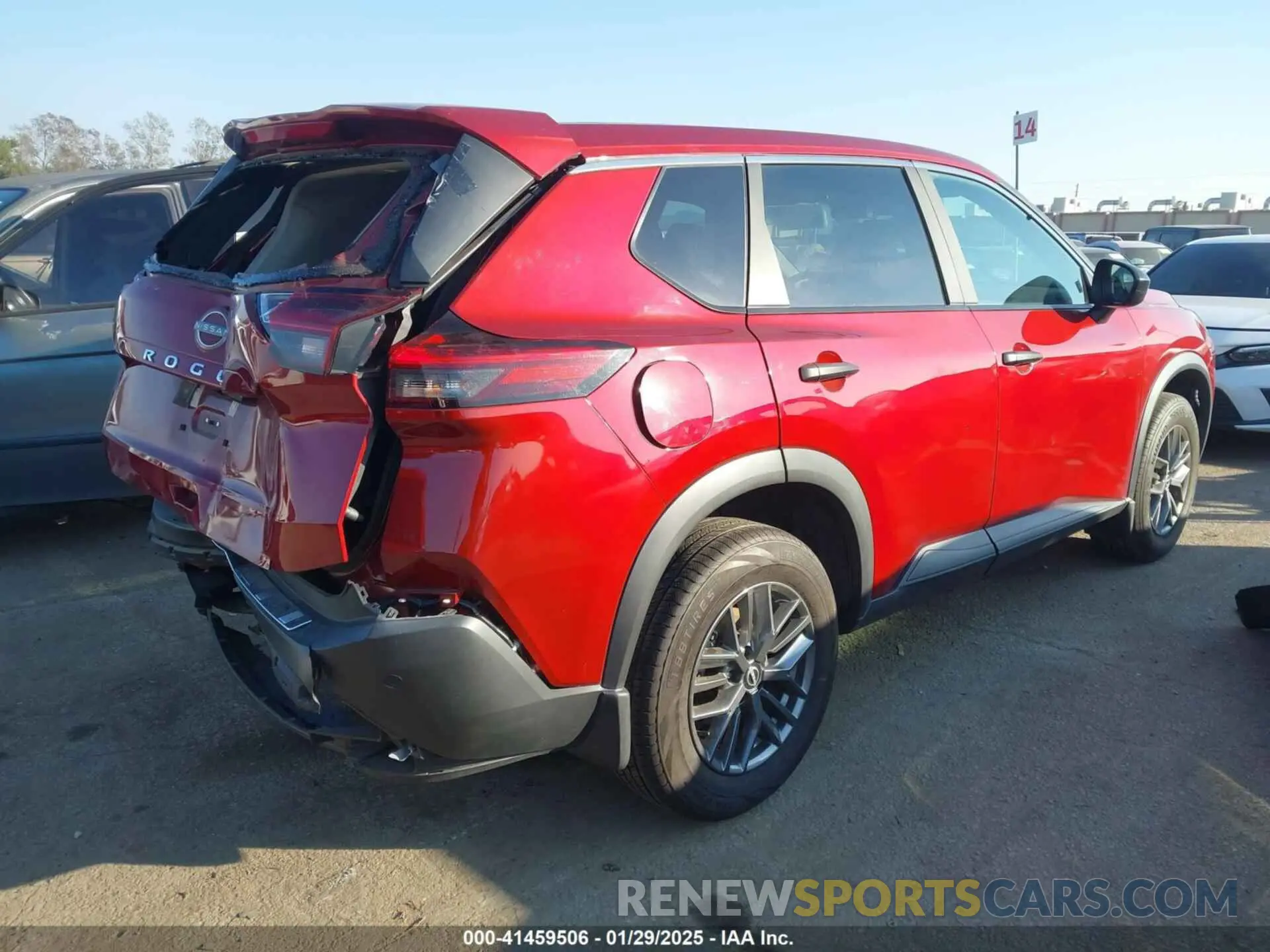 4 Photograph of a damaged car 5N1BT3AA6PC781815 NISSAN ROGUE 2023