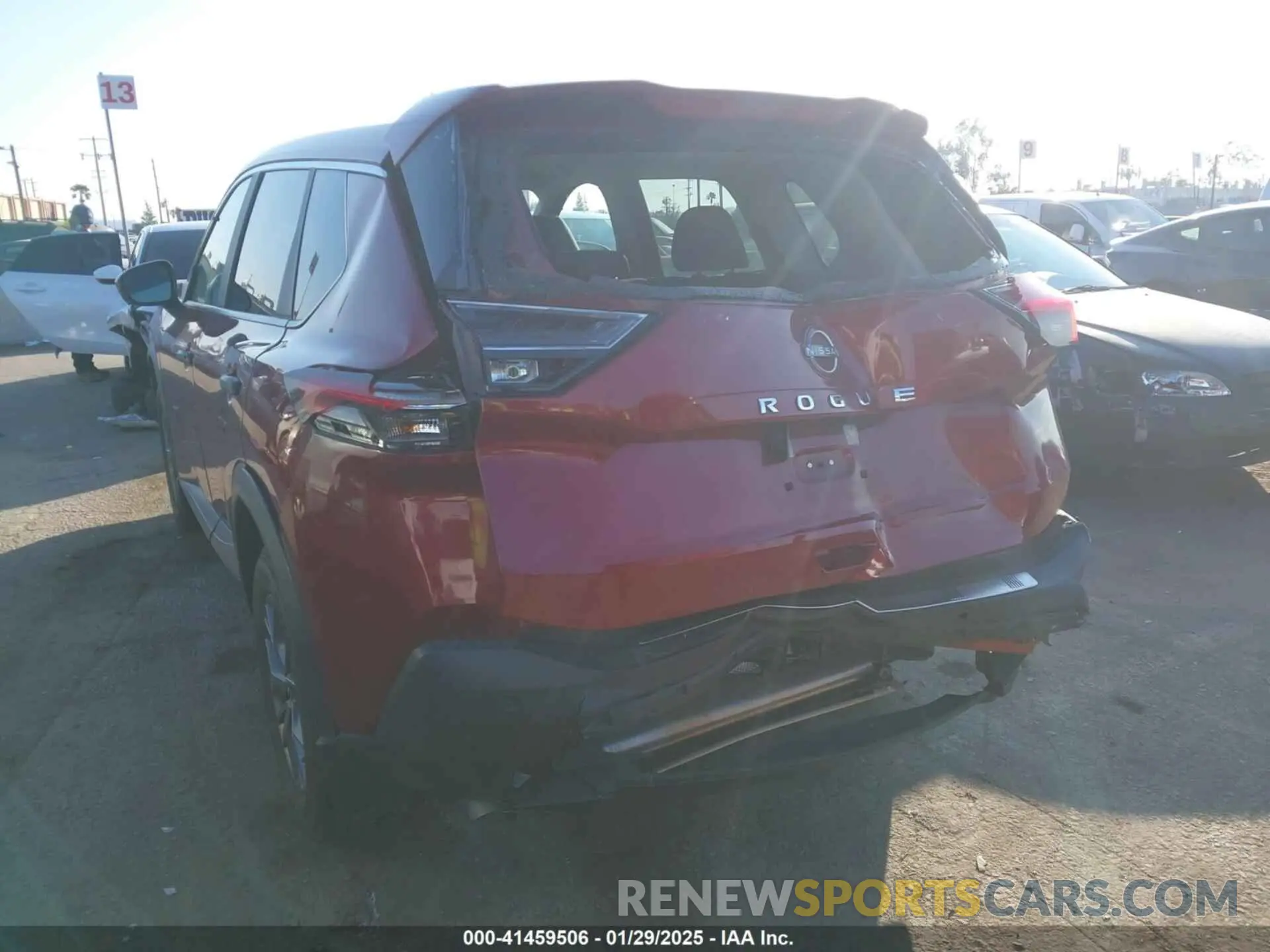 6 Photograph of a damaged car 5N1BT3AA6PC781815 NISSAN ROGUE 2023