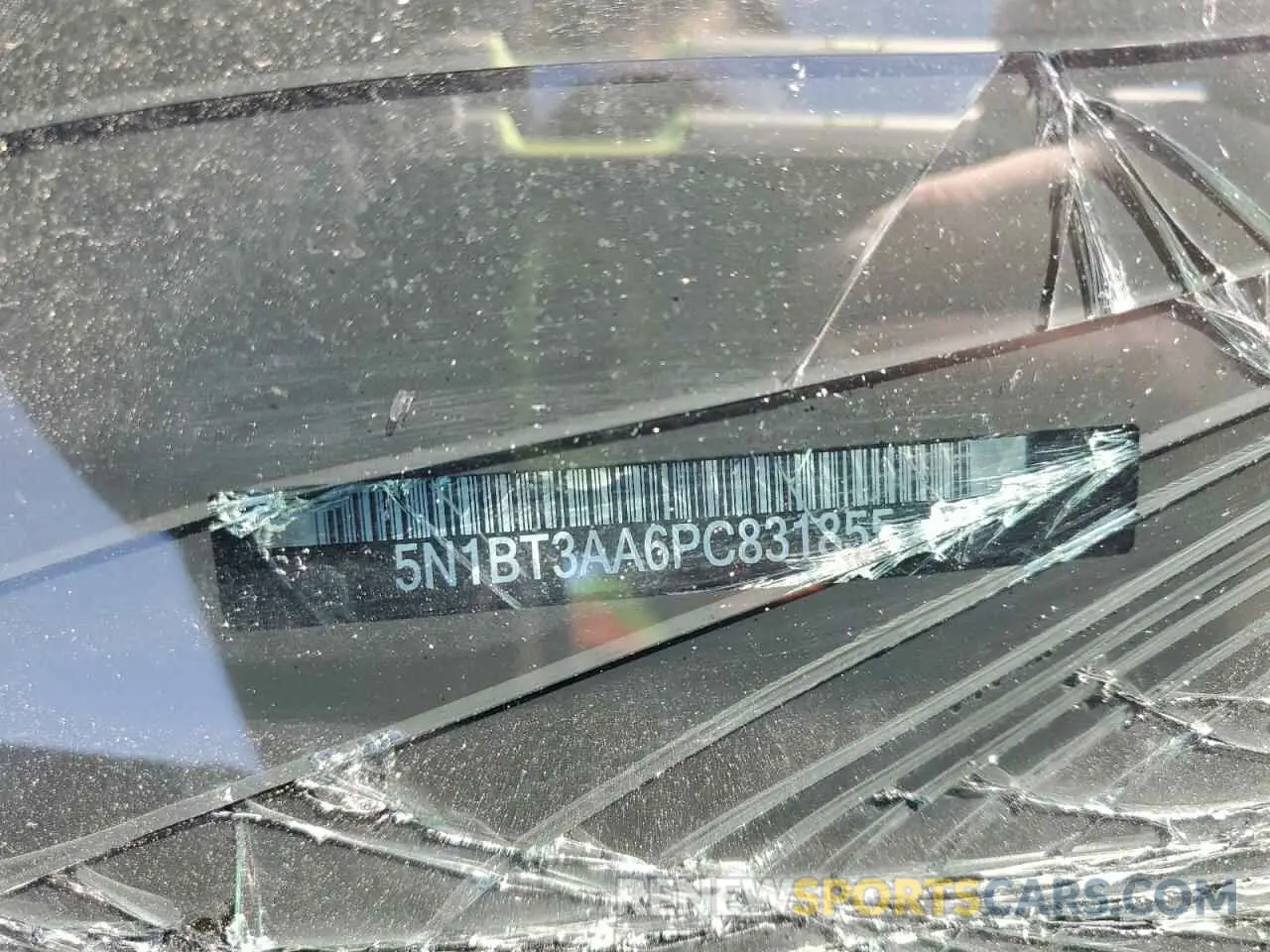 14 Photograph of a damaged car 5N1BT3AA6PC831855 NISSAN ROGUE 2023