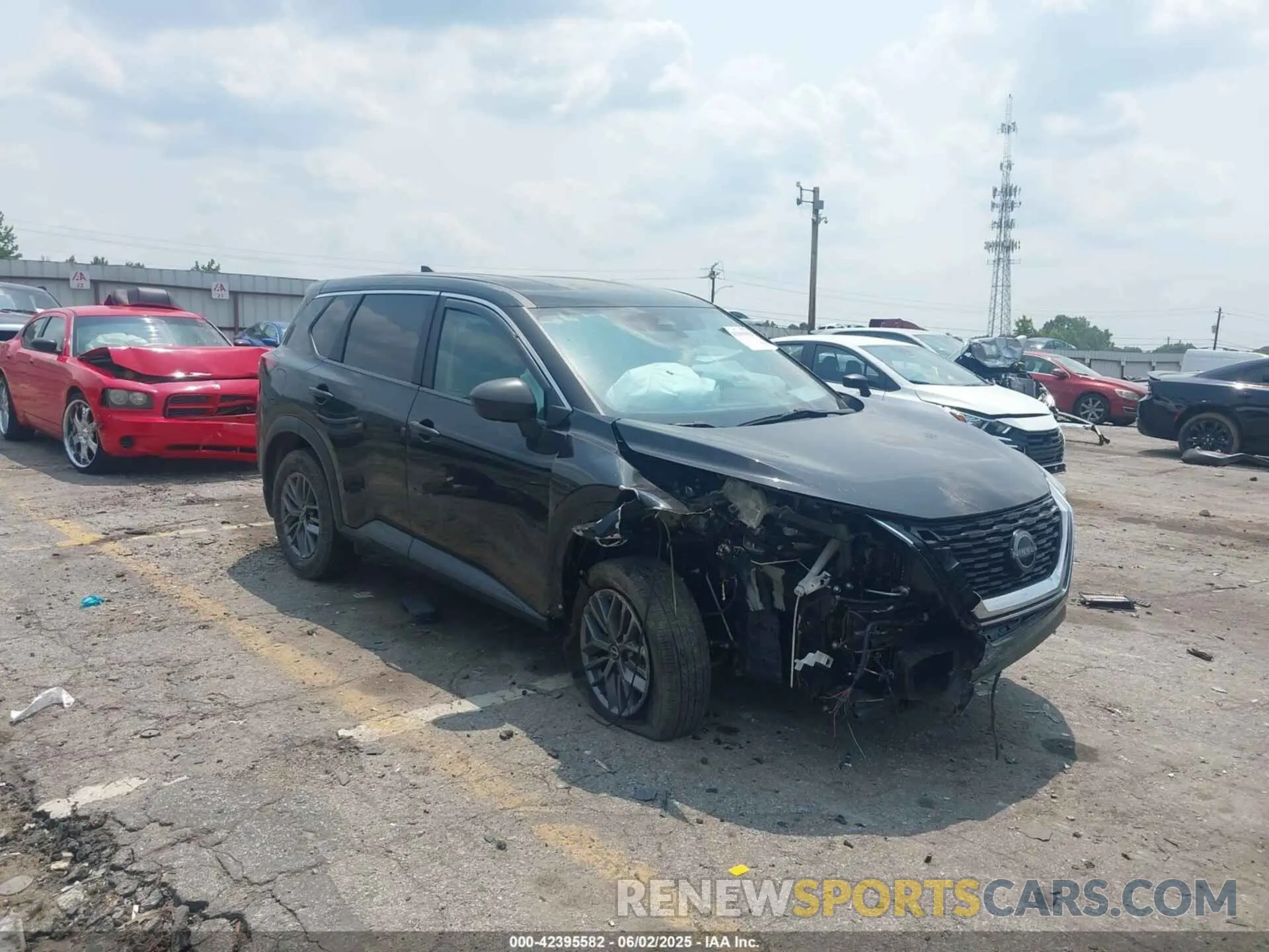 1 Photograph of a damaged car 5N1BT3AA6PC903444 NISSAN ROGUE 2023