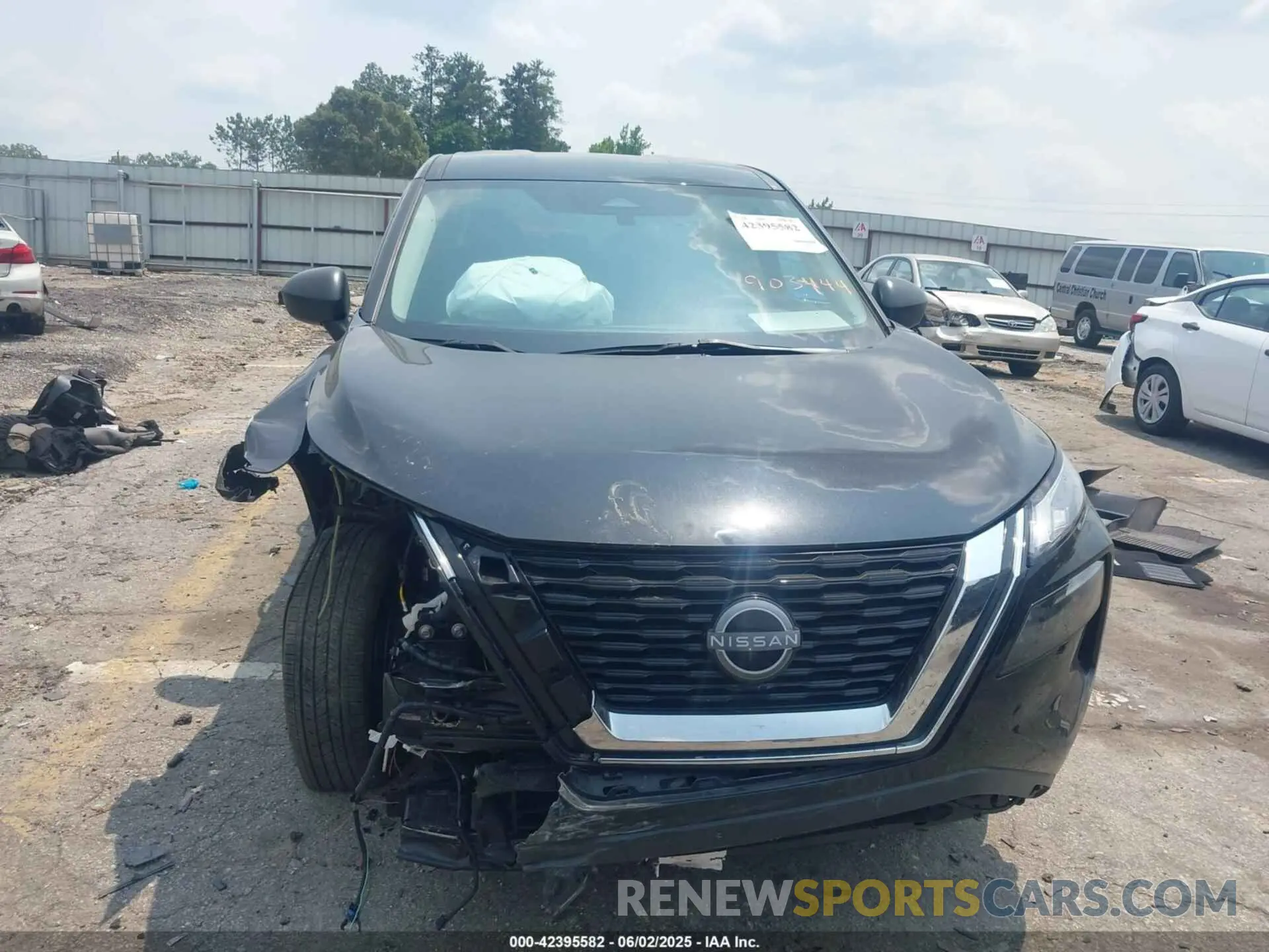 12 Photograph of a damaged car 5N1BT3AA6PC903444 NISSAN ROGUE 2023