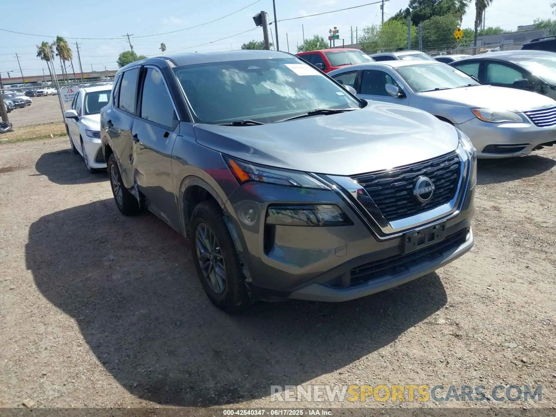 1 Photograph of a damaged car 5N1BT3AA7PC762920 NISSAN ROGUE 2023