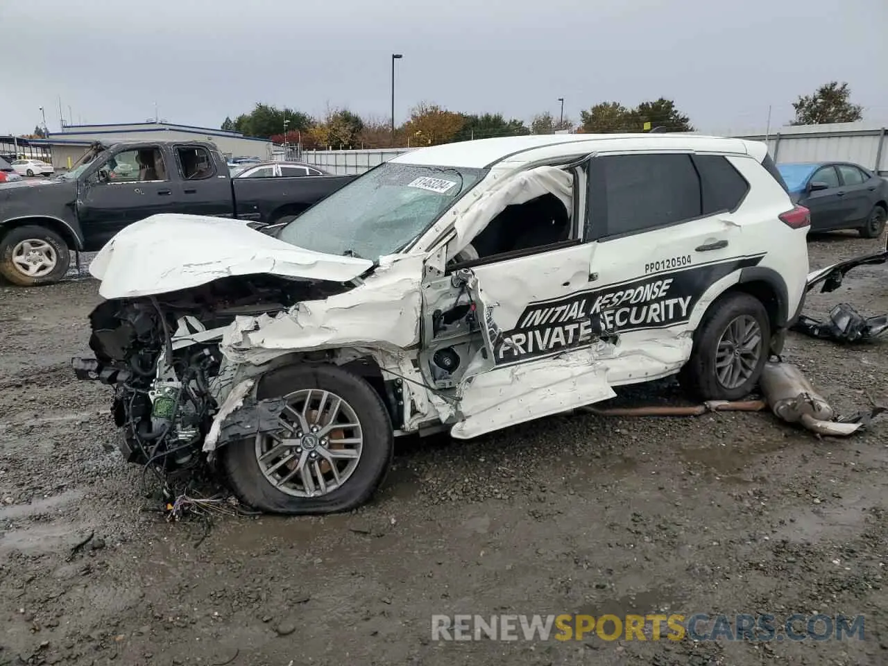1 Photograph of a damaged car 5N1BT3AA7PC808326 NISSAN ROGUE 2023
