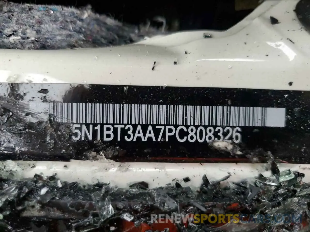 13 Photograph of a damaged car 5N1BT3AA7PC808326 NISSAN ROGUE 2023