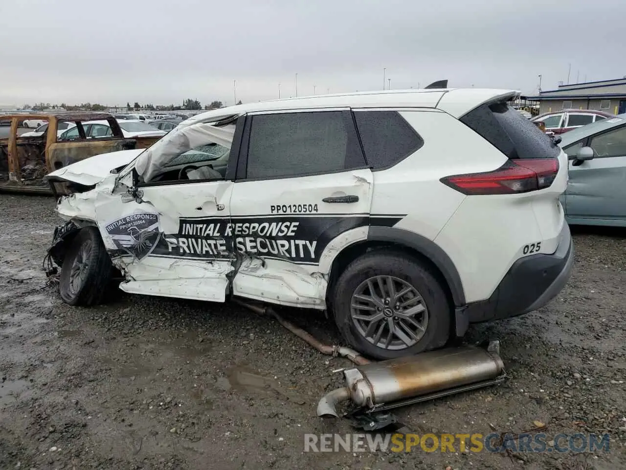 2 Photograph of a damaged car 5N1BT3AA7PC808326 NISSAN ROGUE 2023
