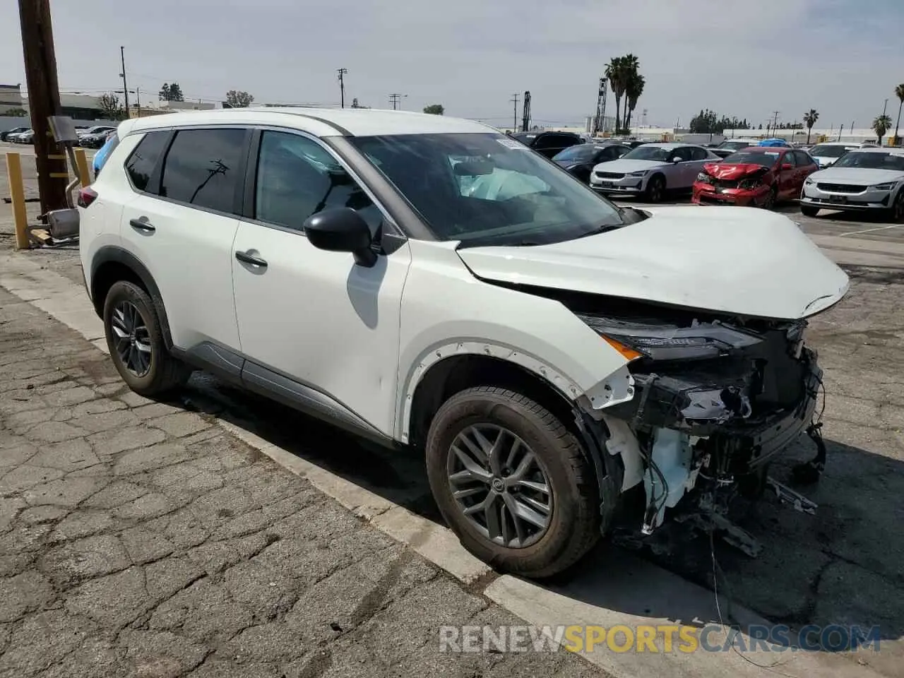 4 Photograph of a damaged car 5N1BT3AA7PC823120 NISSAN ROGUE 2023