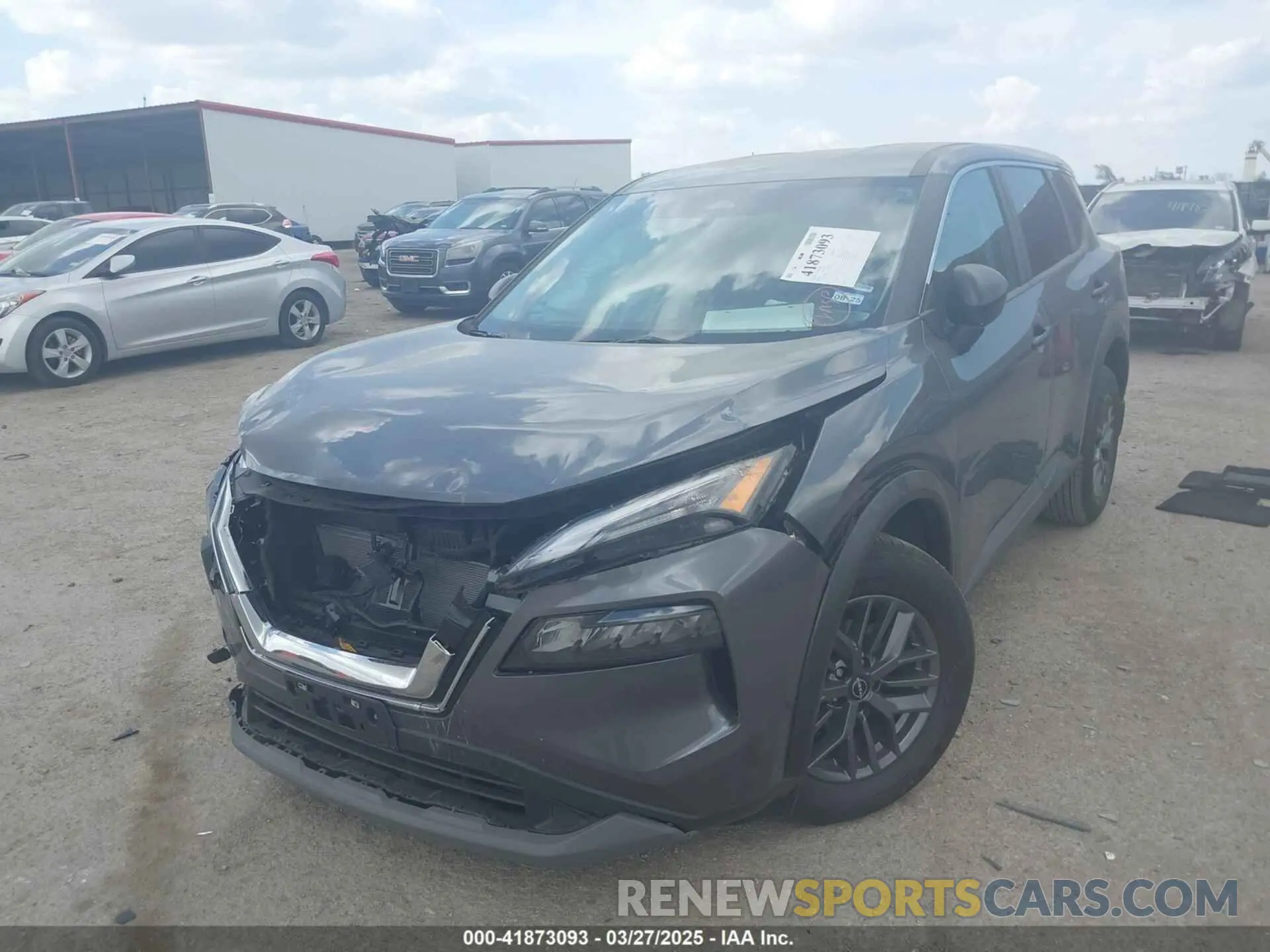 2 Photograph of a damaged car 5N1BT3AA7PC876125 NISSAN ROGUE 2023