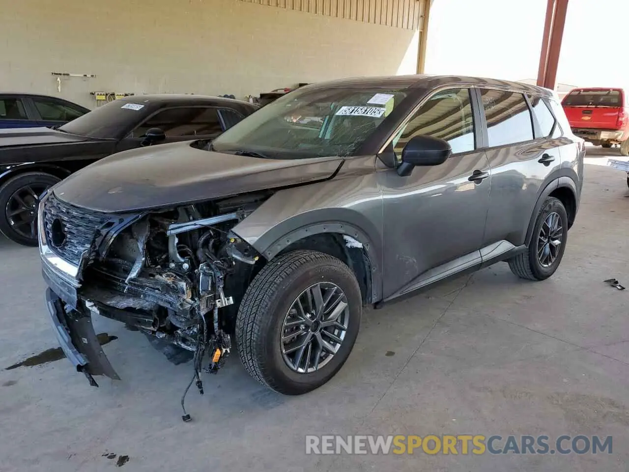 1 Photograph of a damaged car 5N1BT3AA7PC888694 NISSAN ROGUE 2023