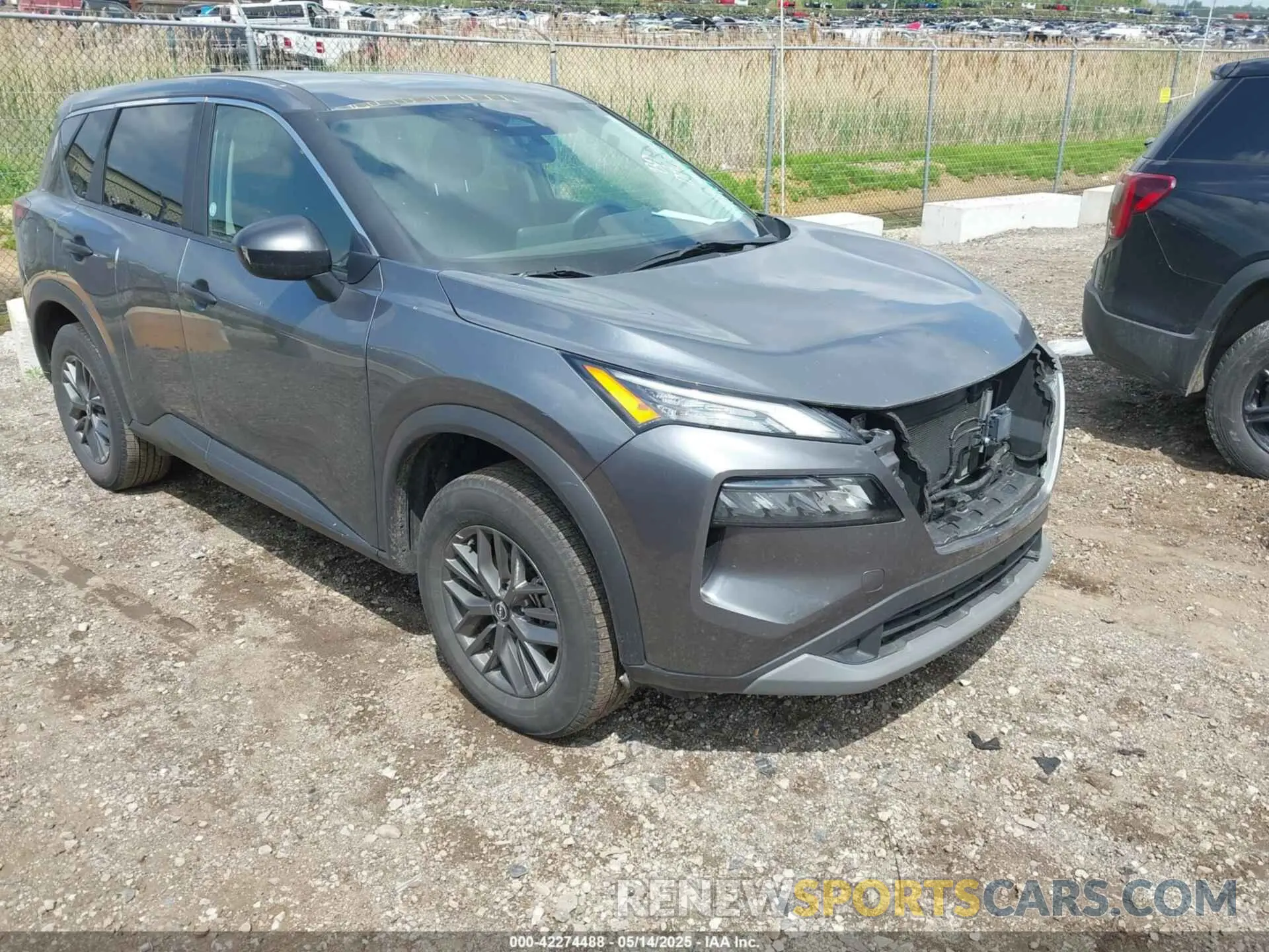 1 Photograph of a damaged car 5N1BT3AA7PC888985 NISSAN ROGUE 2023