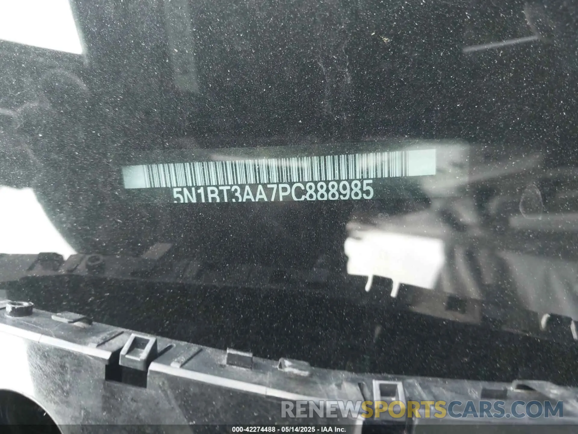 9 Photograph of a damaged car 5N1BT3AA7PC888985 NISSAN ROGUE 2023