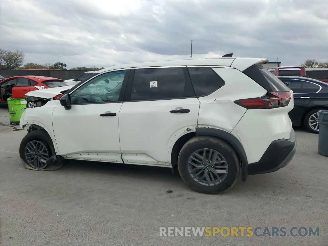2 Photograph of a damaged car 5N1BT3AA8PC823045 NISSAN ROGUE 2023