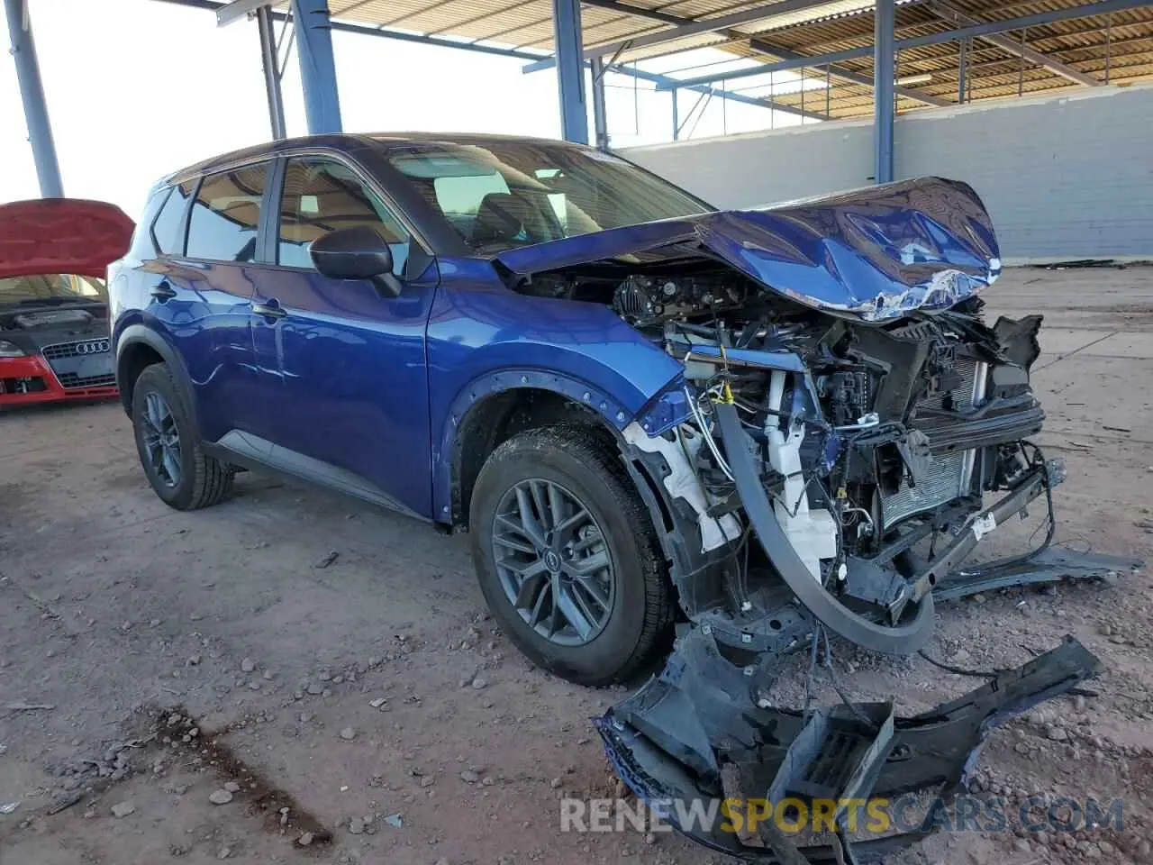 4 Photograph of a damaged car 5N1BT3AA8PC846082 NISSAN ROGUE 2023