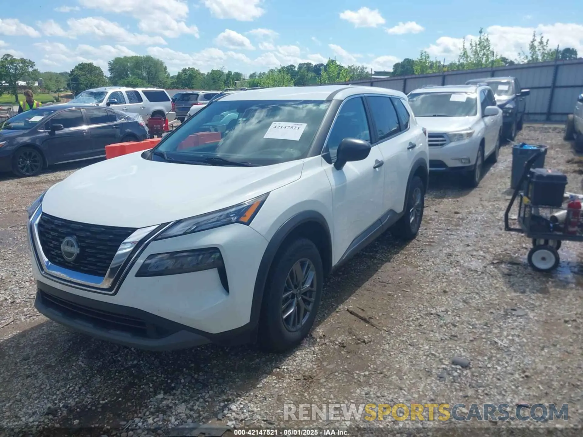 2 Photograph of a damaged car 5N1BT3AA8PC855977 NISSAN ROGUE 2023