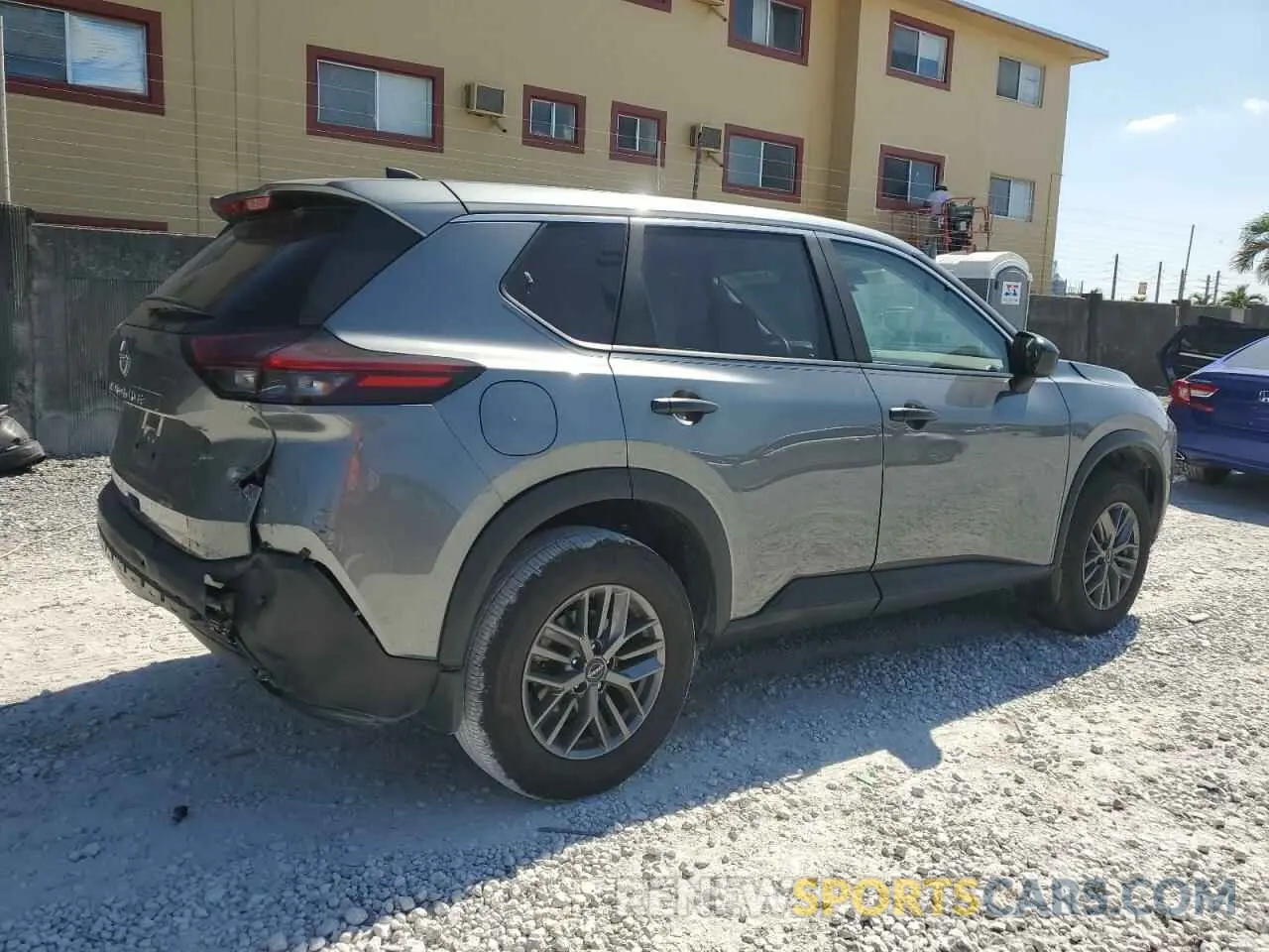 3 Photograph of a damaged car 5N1BT3AA9PC944845 NISSAN ROGUE 2023