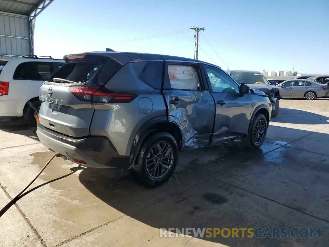 3 Photograph of a damaged car 5N1BT3AAXPC848609 NISSAN ROGUE 2023