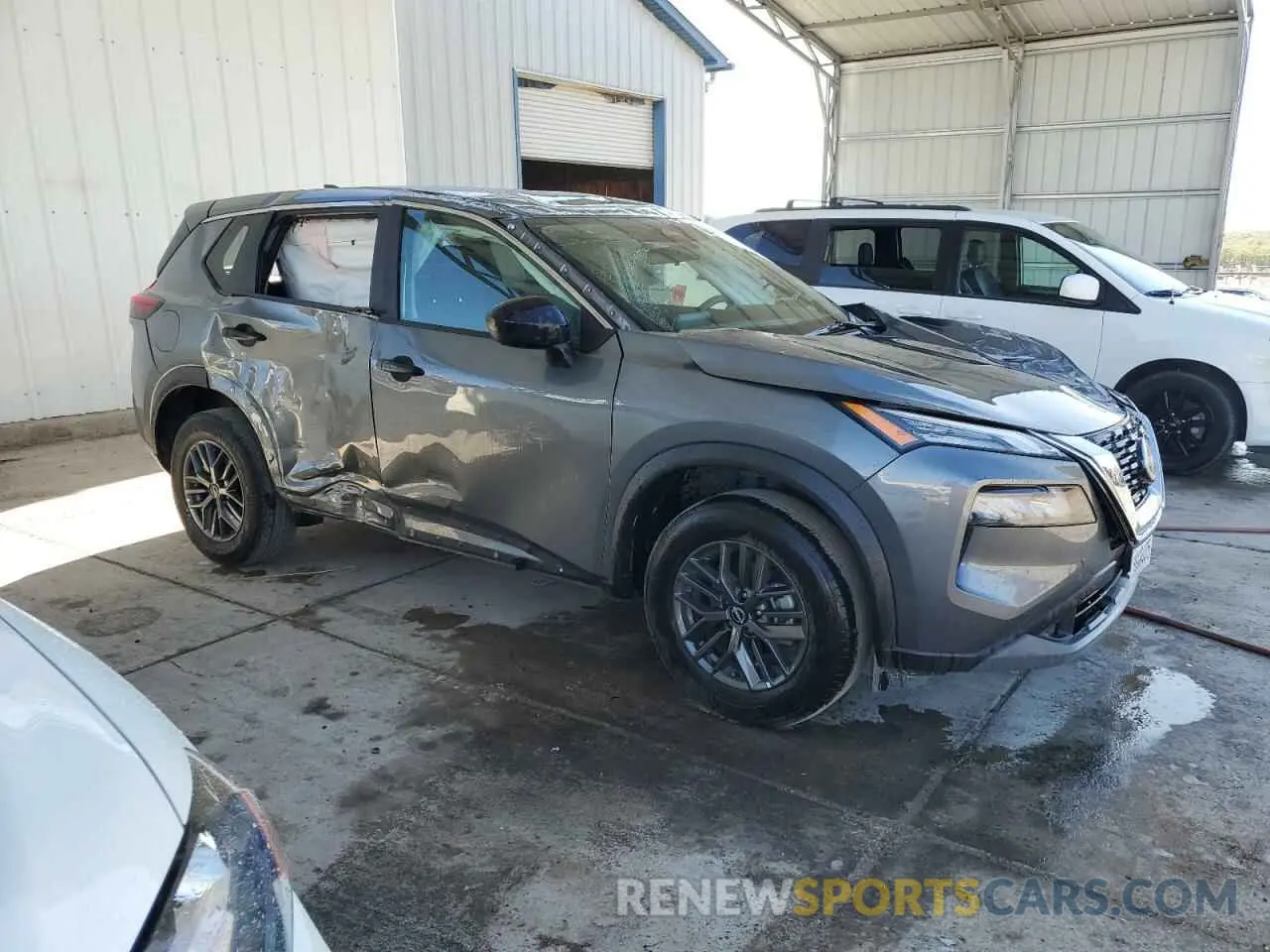 4 Photograph of a damaged car 5N1BT3AAXPC848609 NISSAN ROGUE 2023