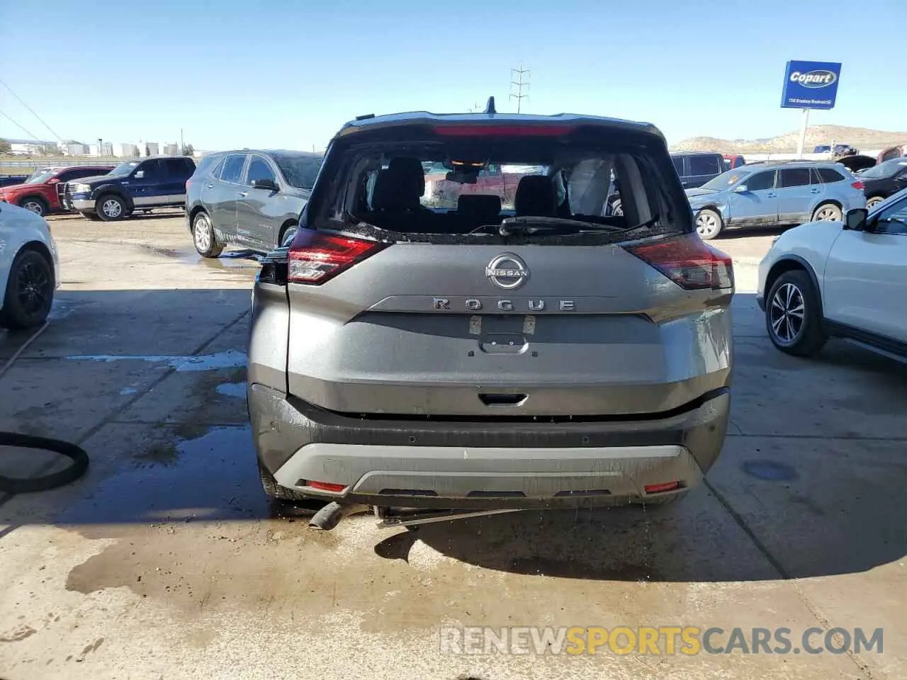 6 Photograph of a damaged car 5N1BT3AAXPC848609 NISSAN ROGUE 2023