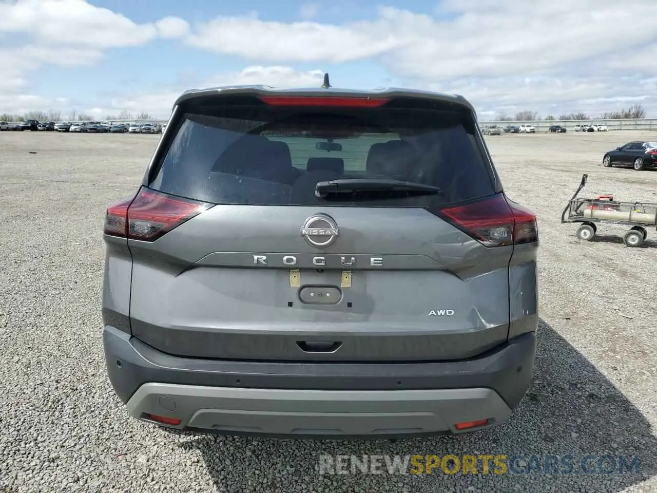6 Photograph of a damaged car 5N1BT3AB0PC675871 NISSAN ROGUE 2023