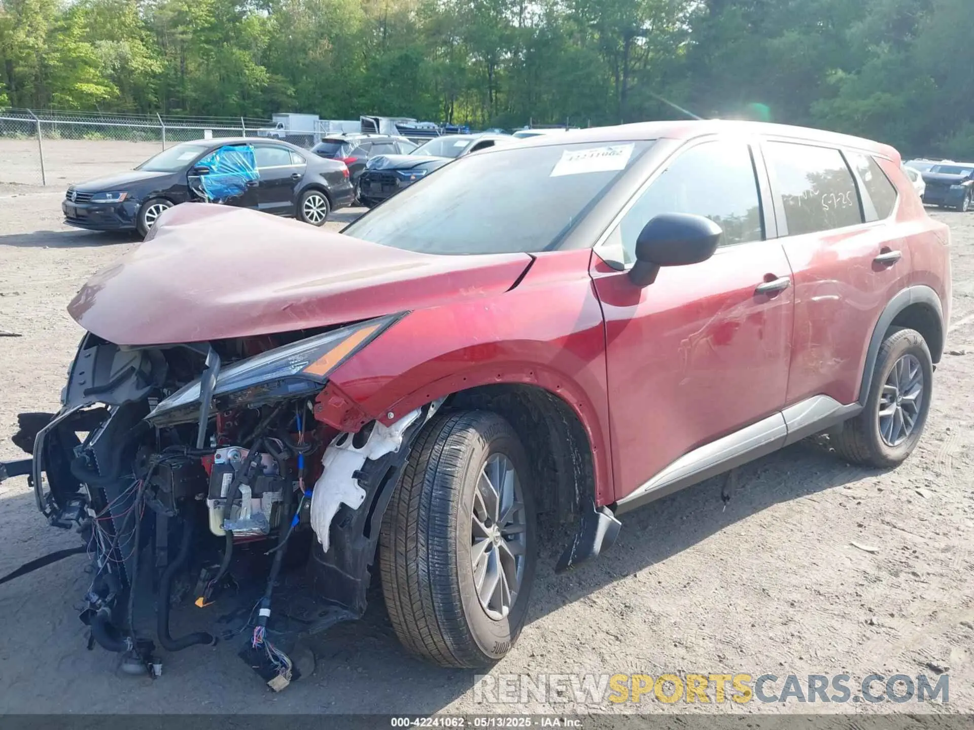 2 Photograph of a damaged car 5N1BT3AB0PC772665 NISSAN ROGUE 2023