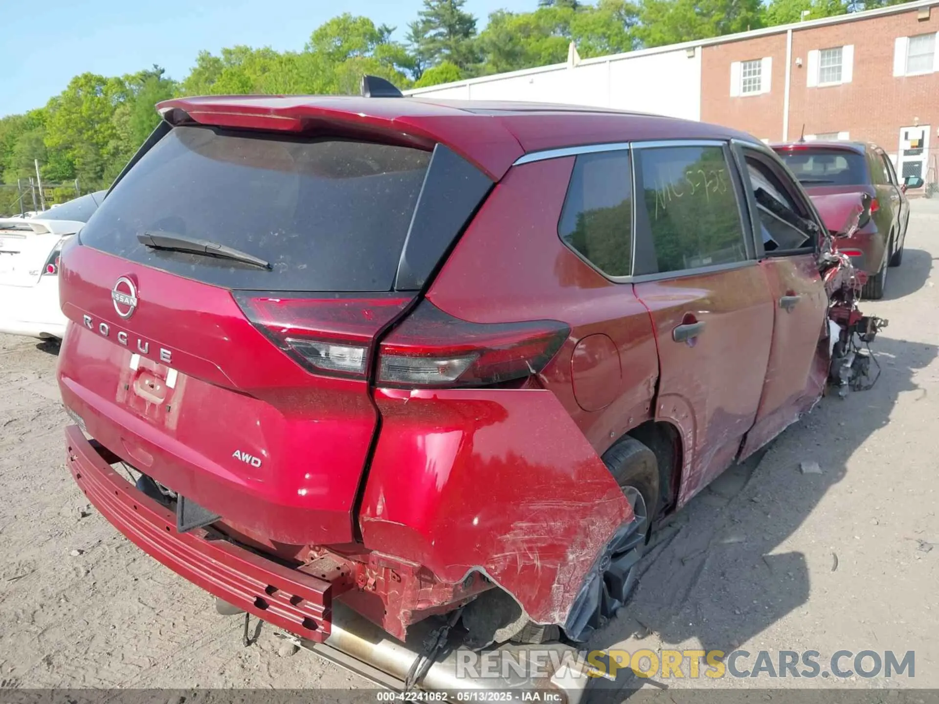 4 Photograph of a damaged car 5N1BT3AB0PC772665 NISSAN ROGUE 2023