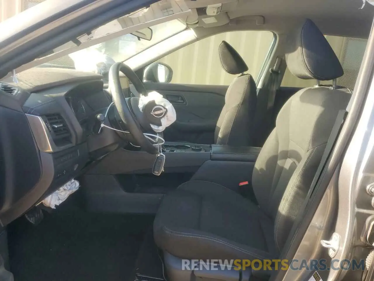 7 Photograph of a damaged car 5N1BT3AB0PC809617 NISSAN ROGUE 2023