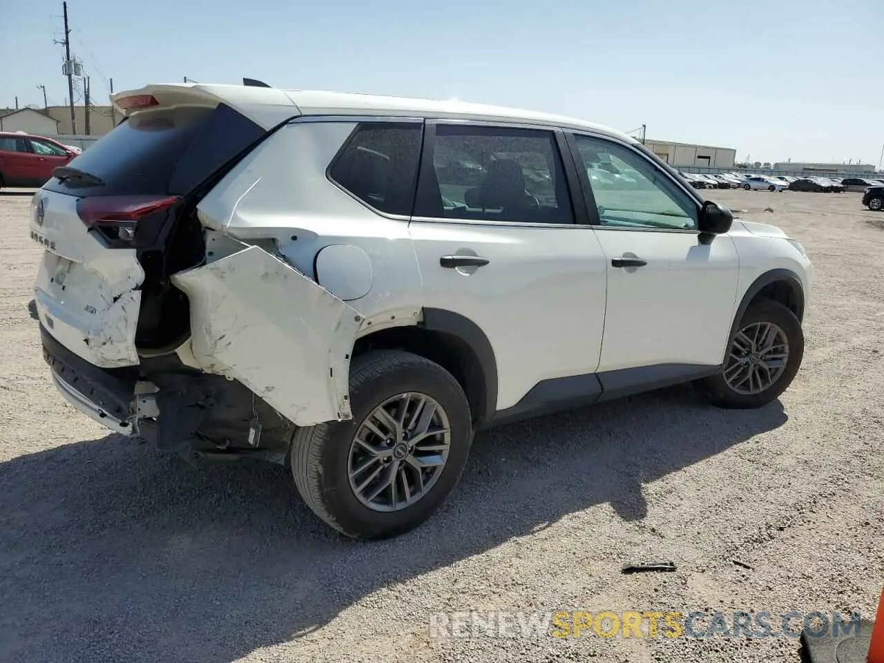 3 Photograph of a damaged car 5N1BT3AB0PC905828 NISSAN ROGUE 2023