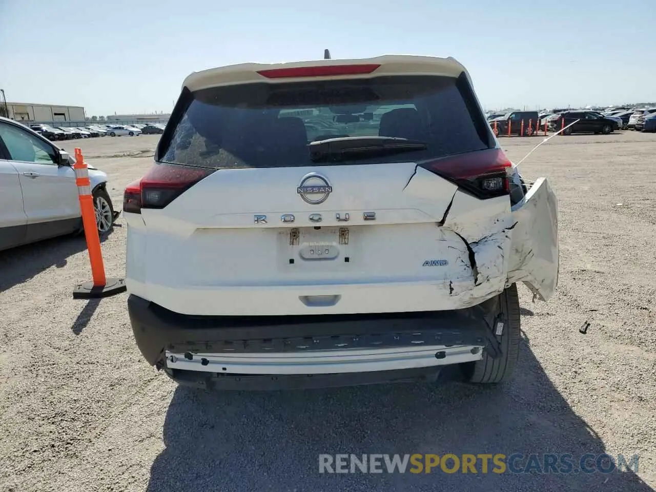 6 Photograph of a damaged car 5N1BT3AB0PC905828 NISSAN ROGUE 2023