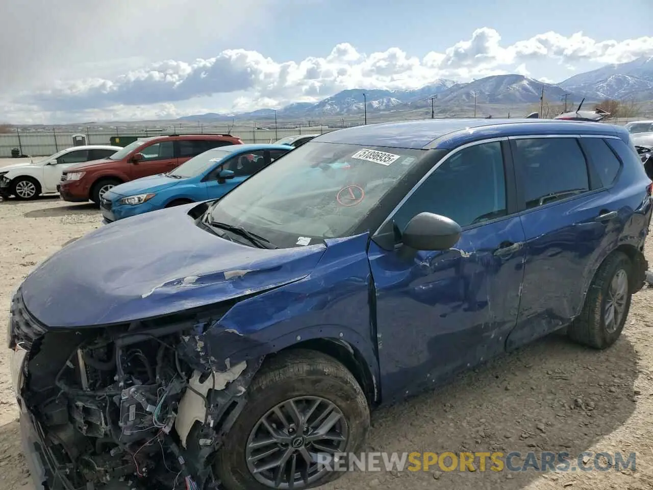 1 Photograph of a damaged car 5N1BT3AB0PC913783 NISSAN ROGUE 2023
