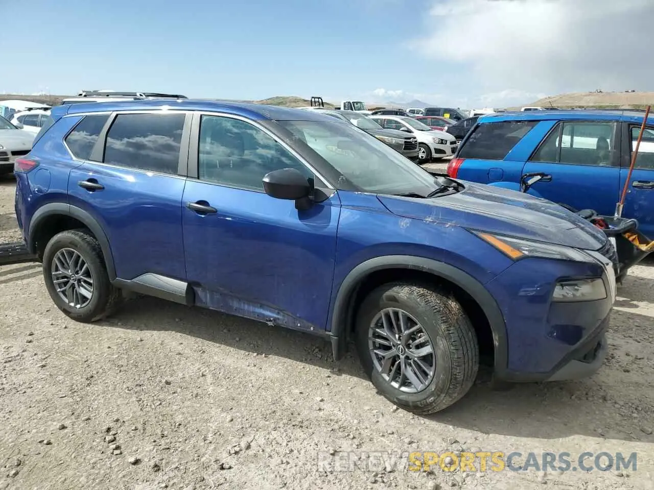 4 Photograph of a damaged car 5N1BT3AB0PC913783 NISSAN ROGUE 2023