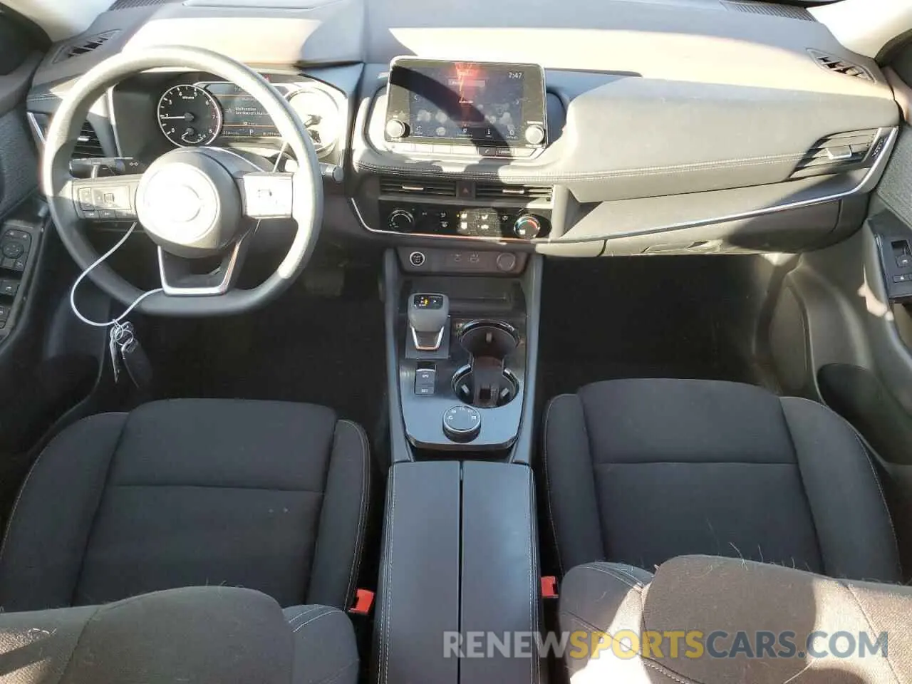 8 Photograph of a damaged car 5N1BT3AB0PC917980 NISSAN ROGUE 2023