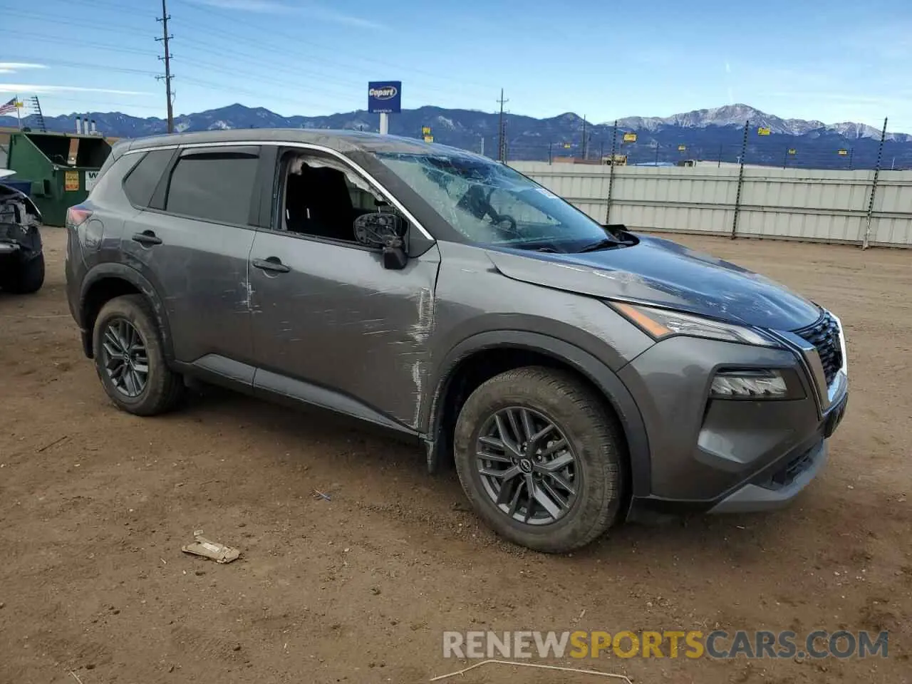 4 Photograph of a damaged car 5N1BT3AB1PC677709 NISSAN ROGUE 2023
