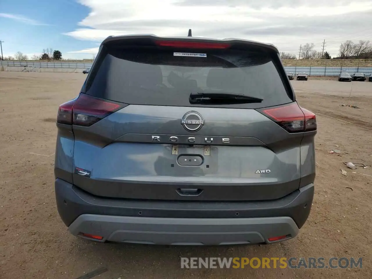 6 Photograph of a damaged car 5N1BT3AB1PC677709 NISSAN ROGUE 2023