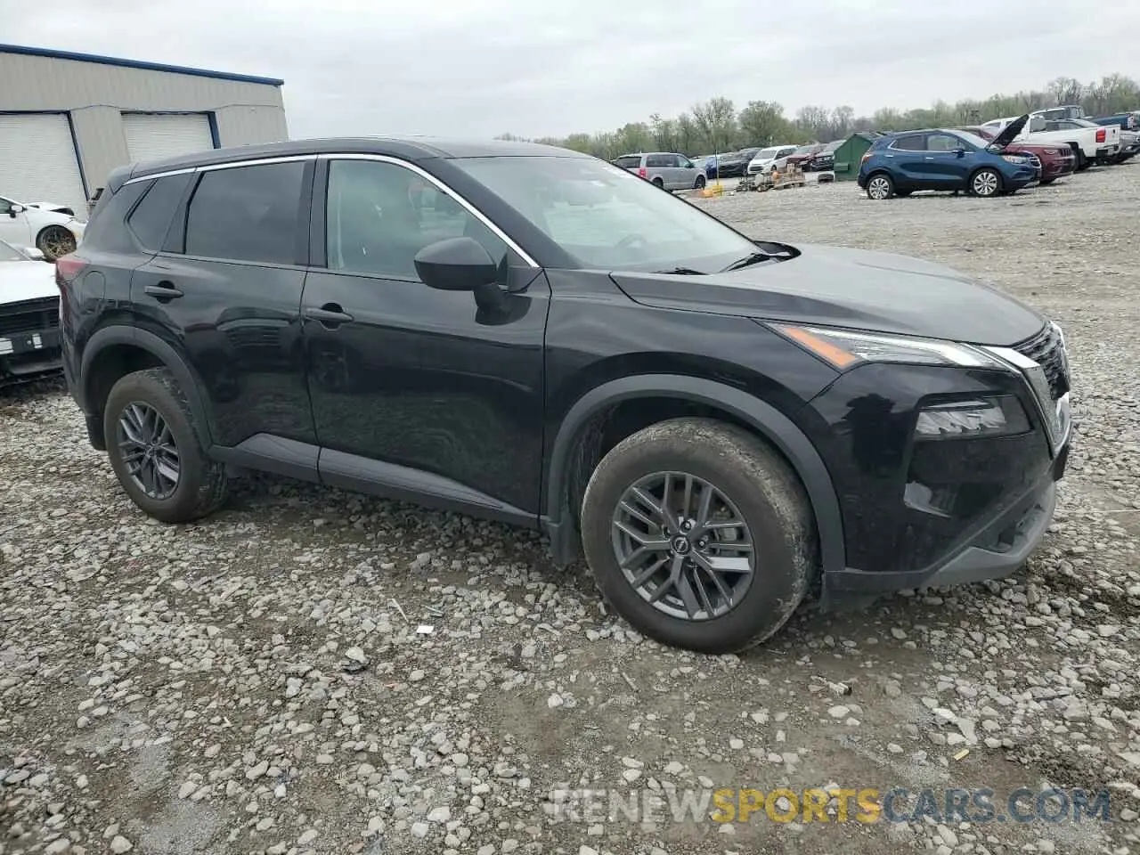 4 Photograph of a damaged car 5N1BT3AB1PC744681 NISSAN ROGUE 2023