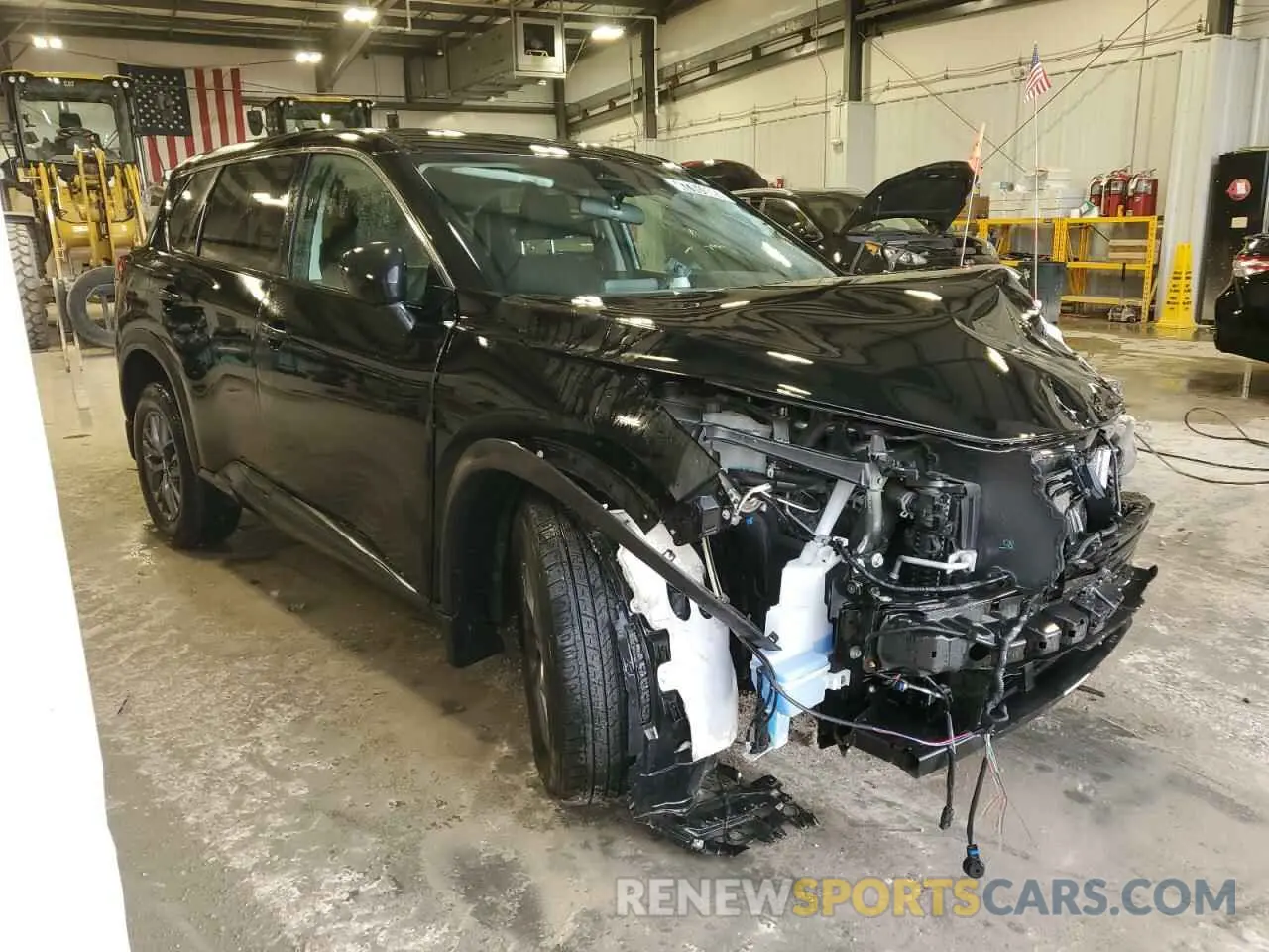 4 Photograph of a damaged car 5N1BT3AB1PC748956 NISSAN ROGUE 2023